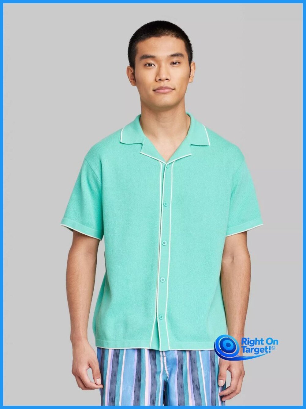 XL - Mens Polo Shirt - Original Use Turquoise